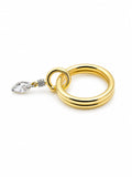 Anillo Doble Dorado con Dije