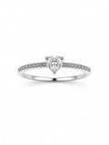 Anillo Corazón Brillante