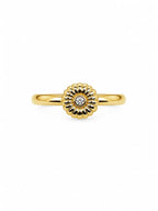 Anillo Flor Dorada