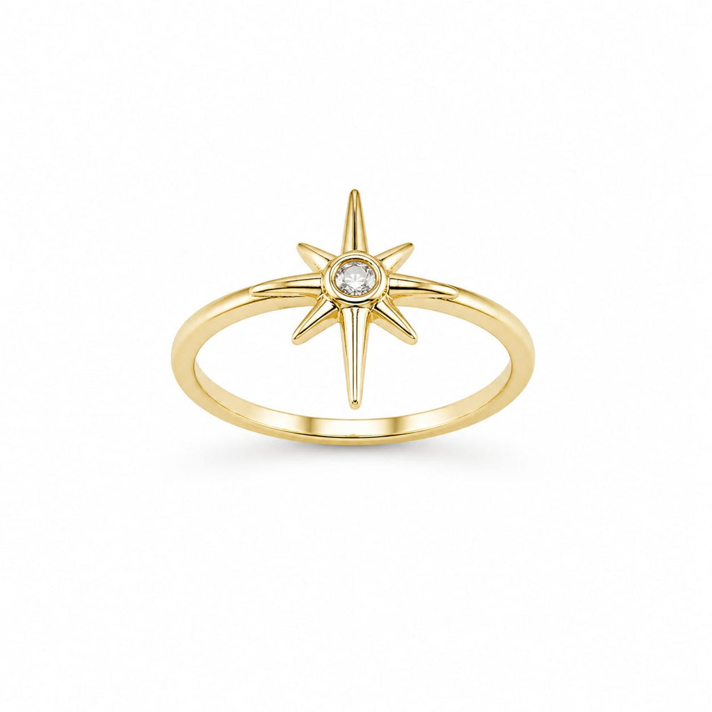 Anillo Estrella Brillante