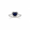 Anillo Corazón Azul