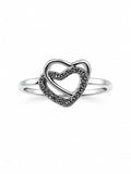 Anillo Doble Corazón