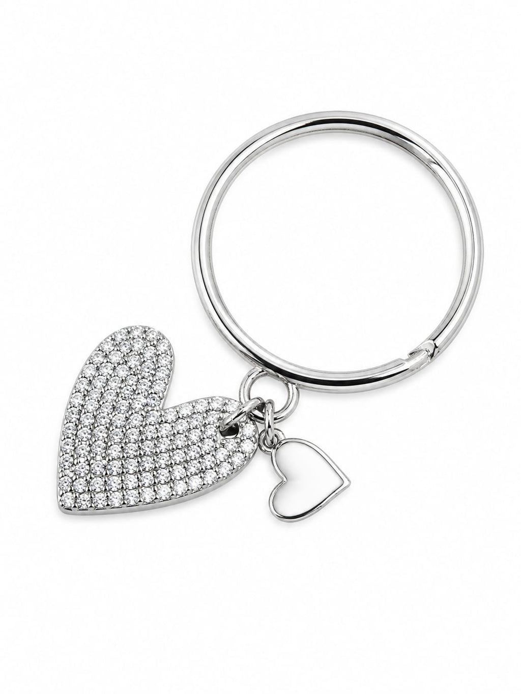 Anillo Corazones Colgantes