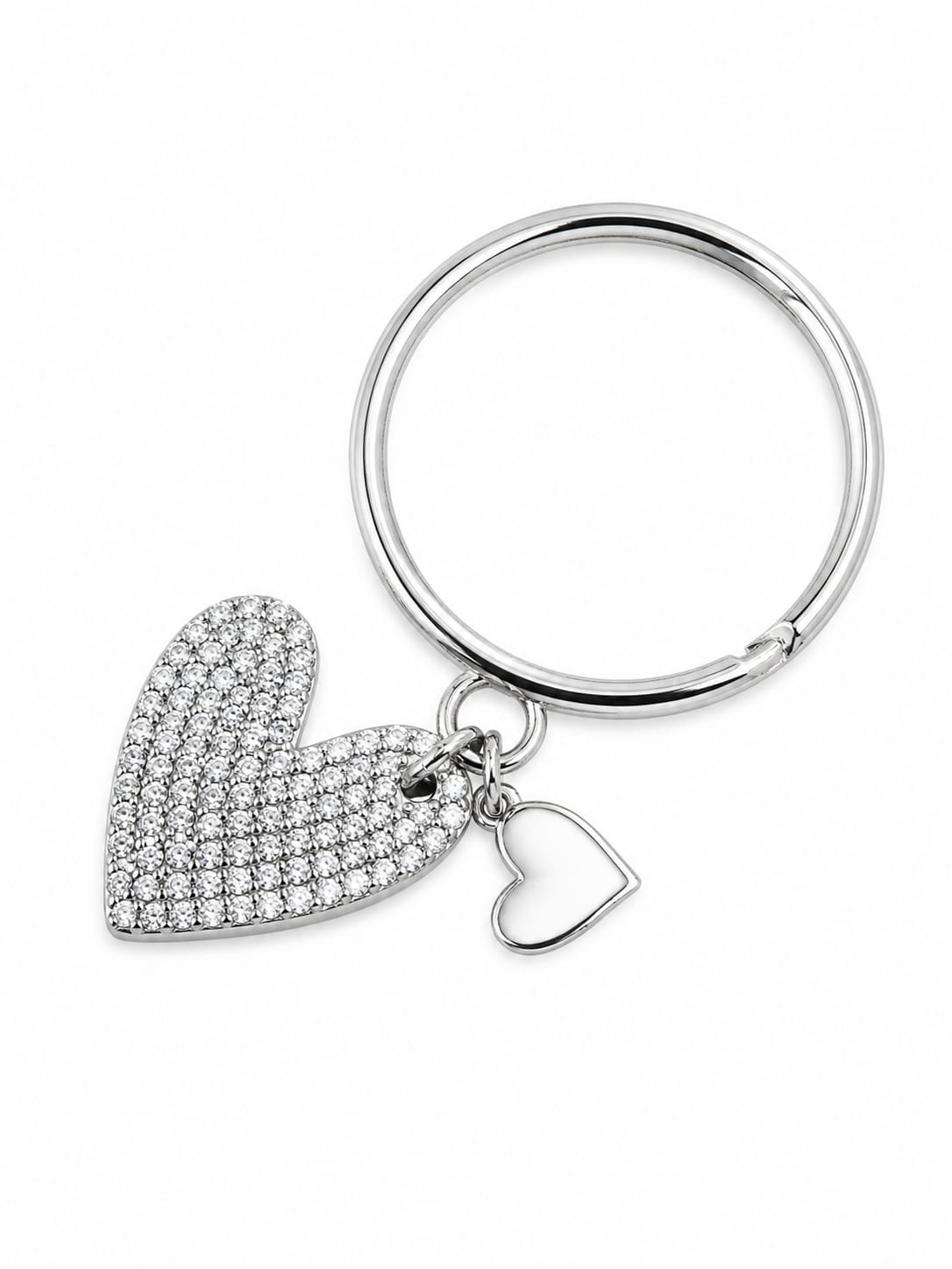 Anillo Corazones Colgantes