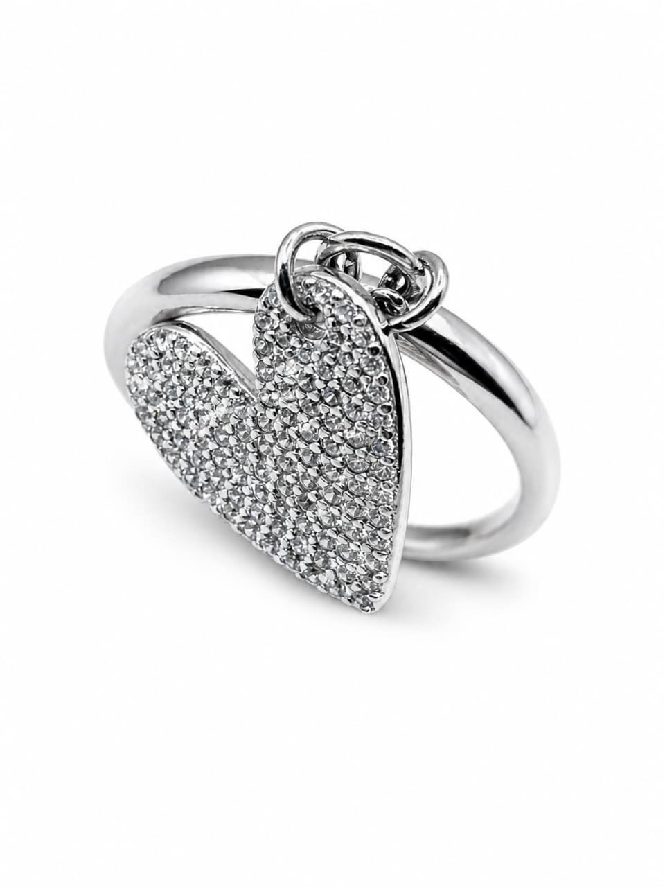 Anillo Corazones Colgantes