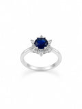 Anillo Halo Azul