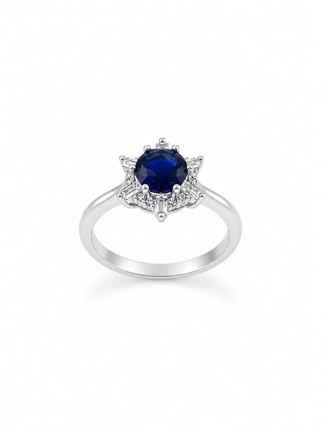 Anillo Halo Azul