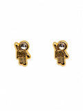 Broquel Astronauta Oro 10k