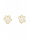 Broquel Guante de Mickey Oro 10k