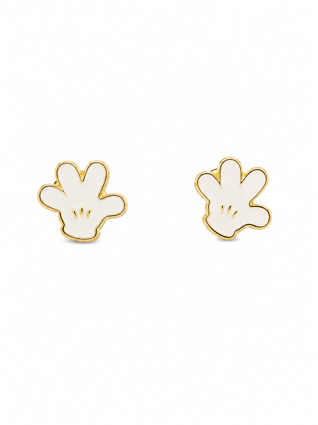 Broquel Guante de Mickey Oro 10k