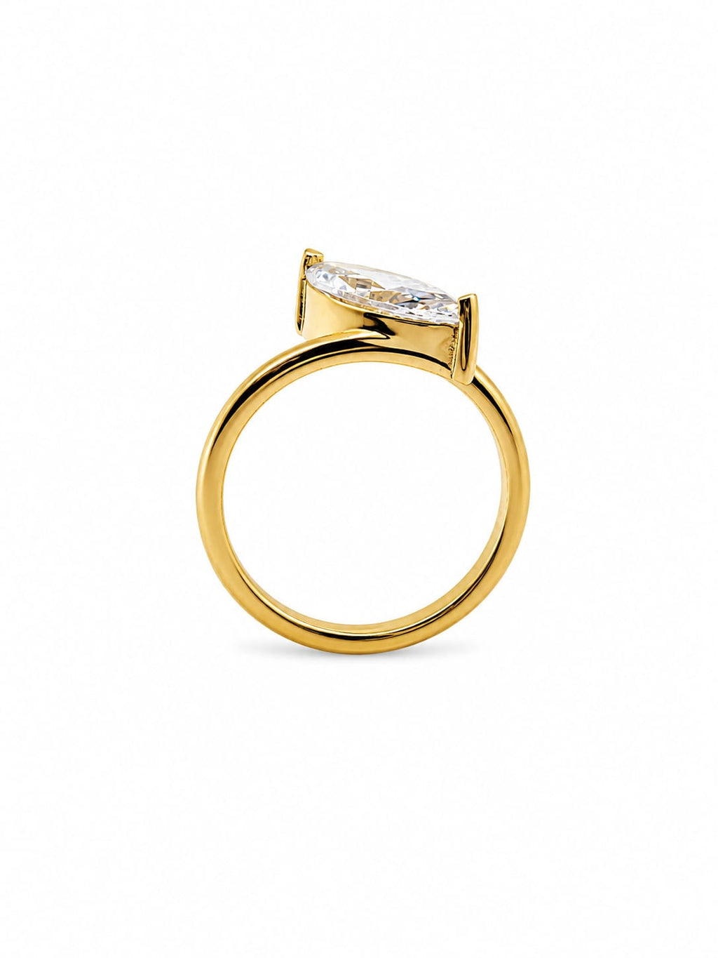 Anillo Solitario Marquise