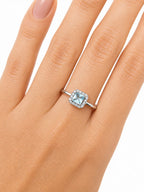 Anillo Cuadro Celeste
