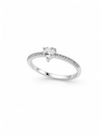 Anillo Corazón Brillante