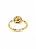 Anillo Flor Dorada