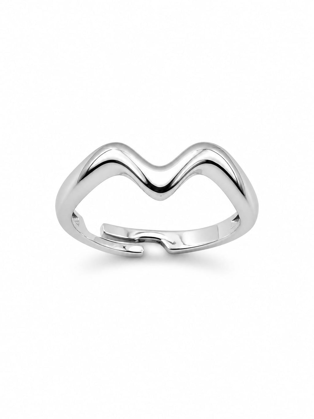 Anillo Ondas Brillantes
