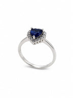 Anillo Corazón Azul