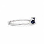 Anillo Azul Marquise