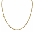 Collar Mini Circonias Triangulares